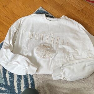 Garage Cream Knit Sweater